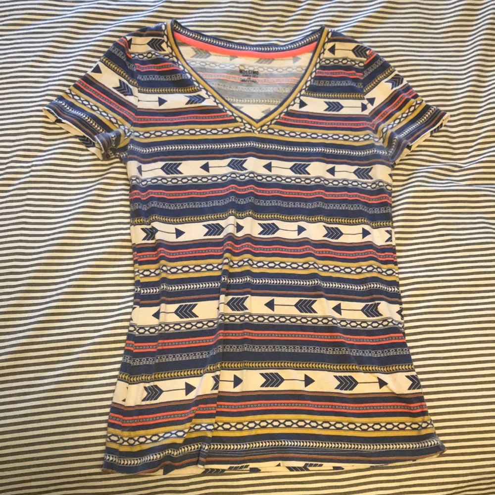 Multicolored Arrow Tee